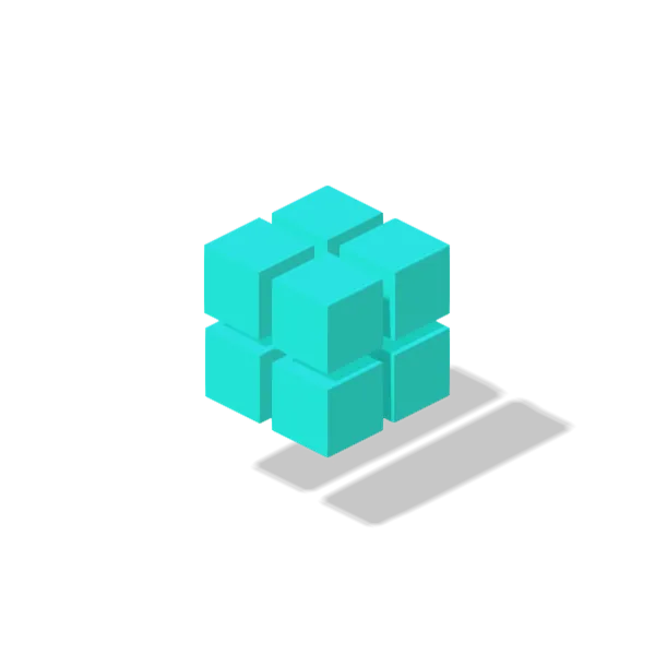 Placeholder image of menu cube