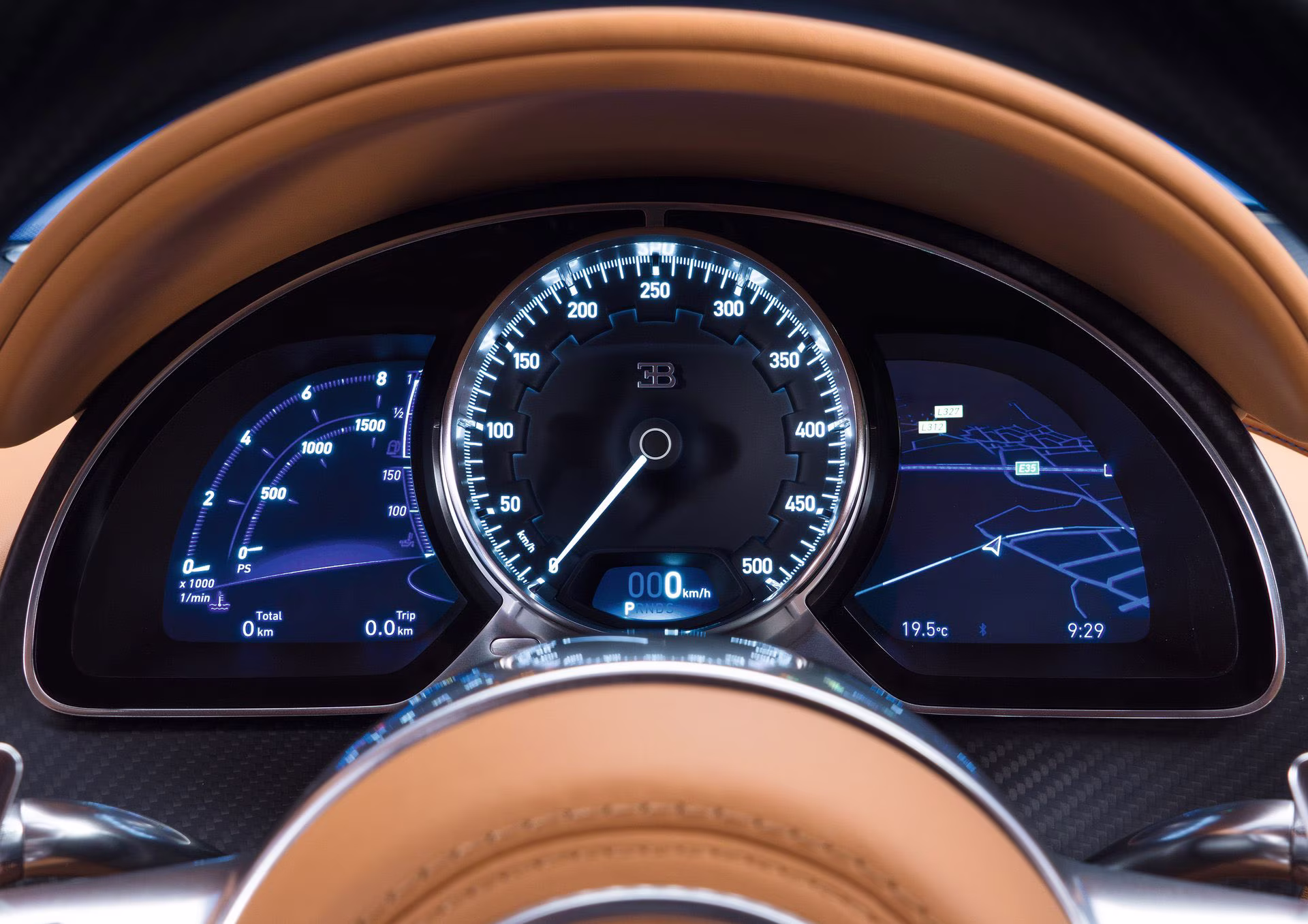 Bugatti Chiron – pohled 1