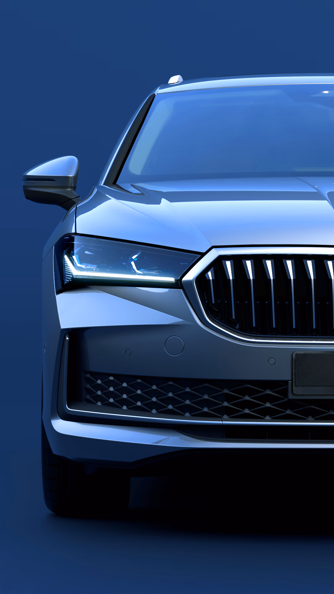 Superb front portrait