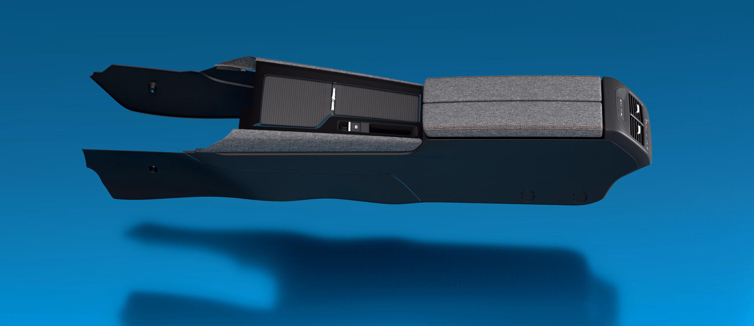 Center console render
